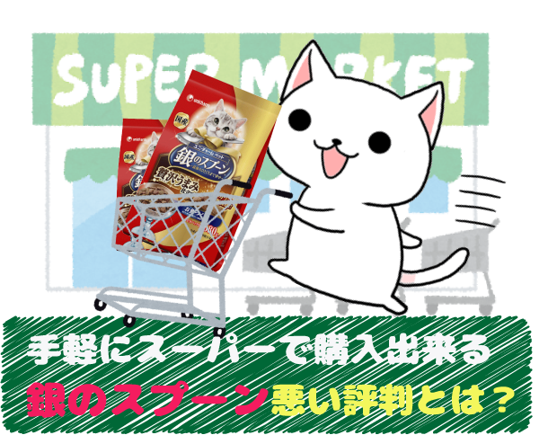 10 手軽にスーパーで購入出来る銀のスプーンの悪い評判とは?